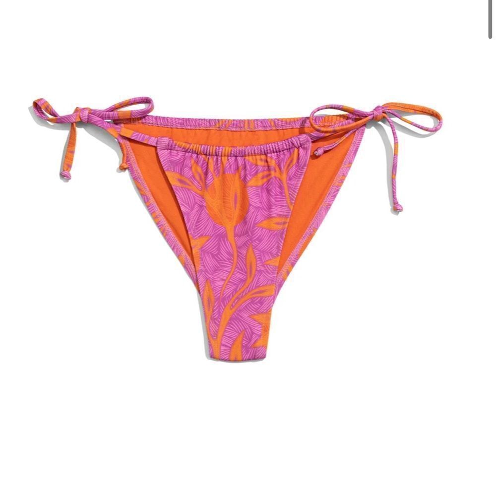 NWOT Liberty & Justice The Miata Bikini Top and Bottom in Grotto Pink Sz S - Picture 9 of 16